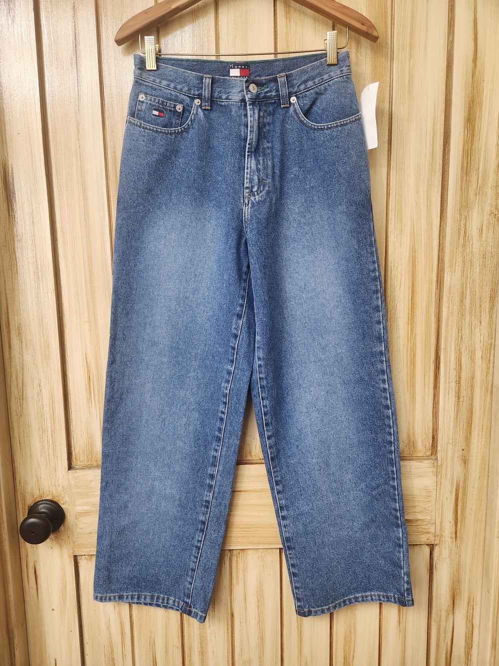 Tommy Jeans Vintage 90s Freedom Fit High Waist Denim Jeans Size 16 (Waits 28)